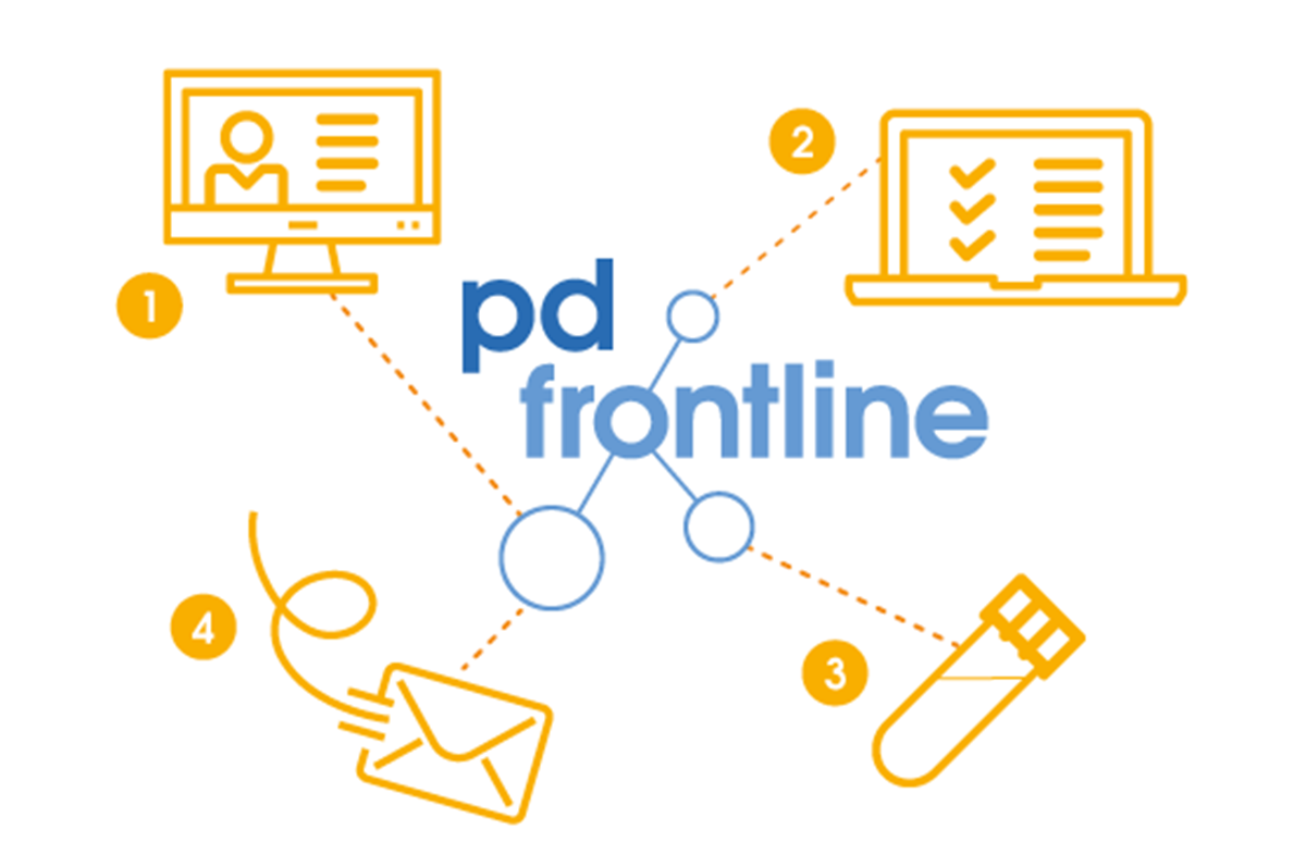 How to register for PD Frontline 